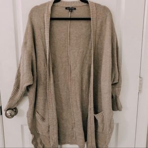 American Eagle Long Grey Cardigan
